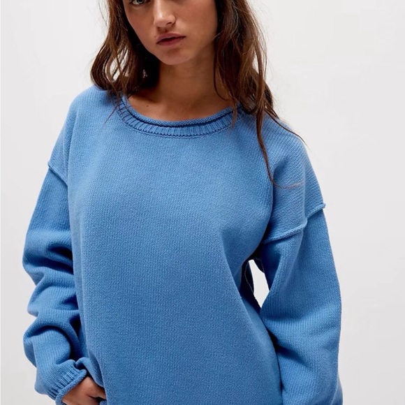 Free People Sweaters - We The Free Ella Roll-Neck Knit Sweater